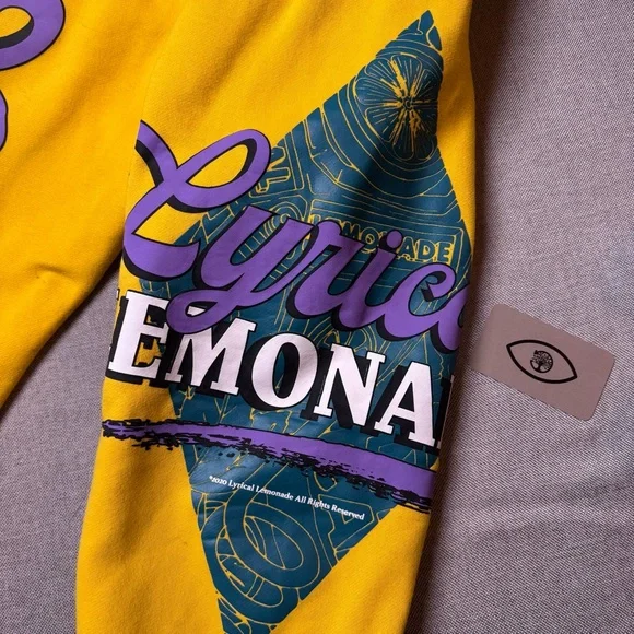 UNIQUE Lyrical Lemonade 2020 Joggers – Yellow – Size M